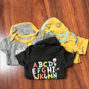 Colorful Baby Onesies Set